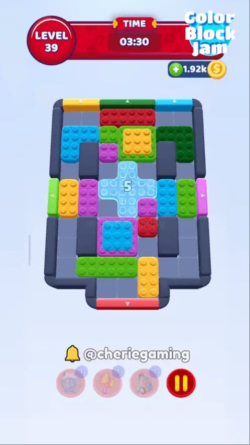 Color Block Jam Level 39 Solution - Puzzle Guide Preview